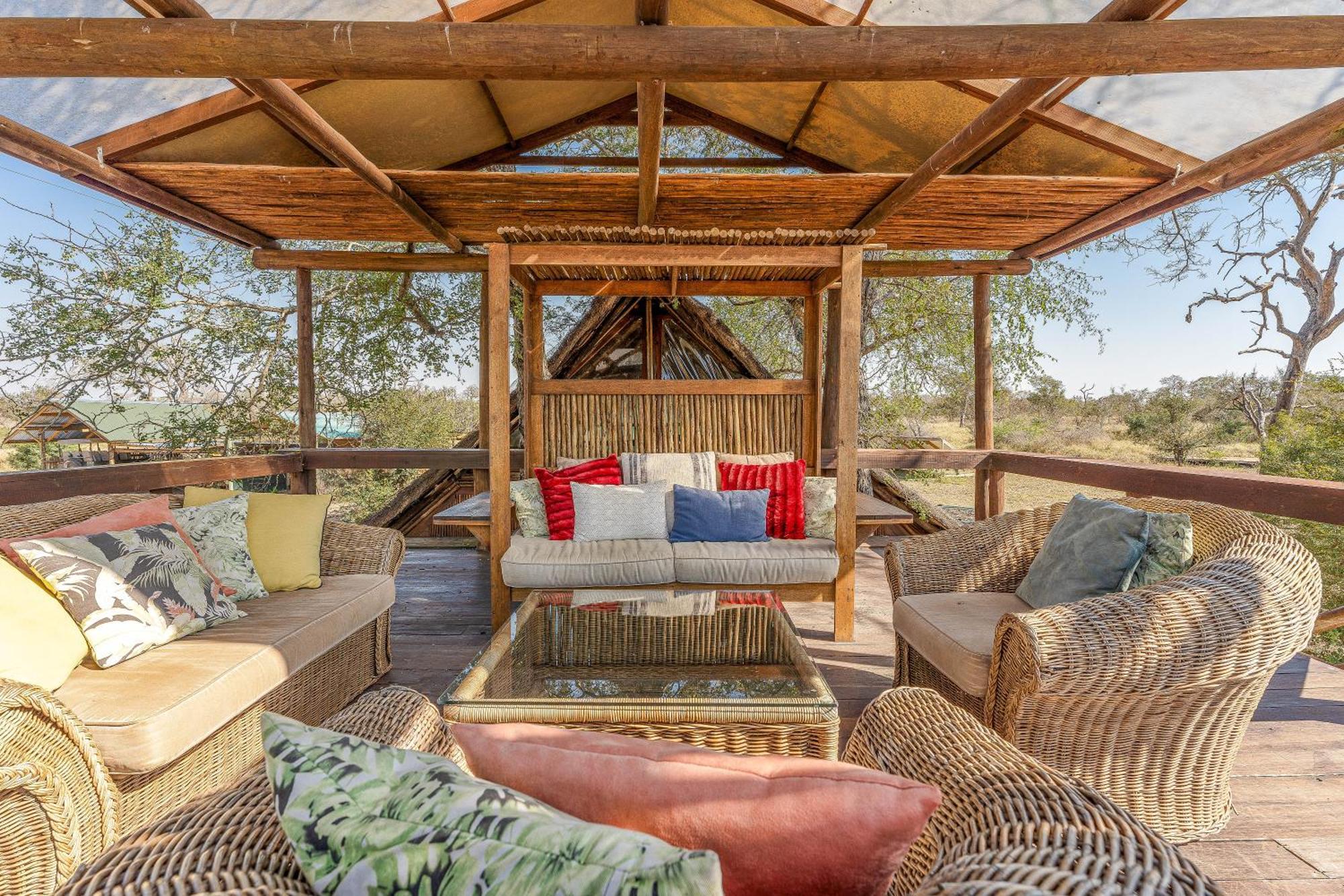 Buffelshoek Tented Camp Domaine de chasse de Manyeleti Extérieur photo