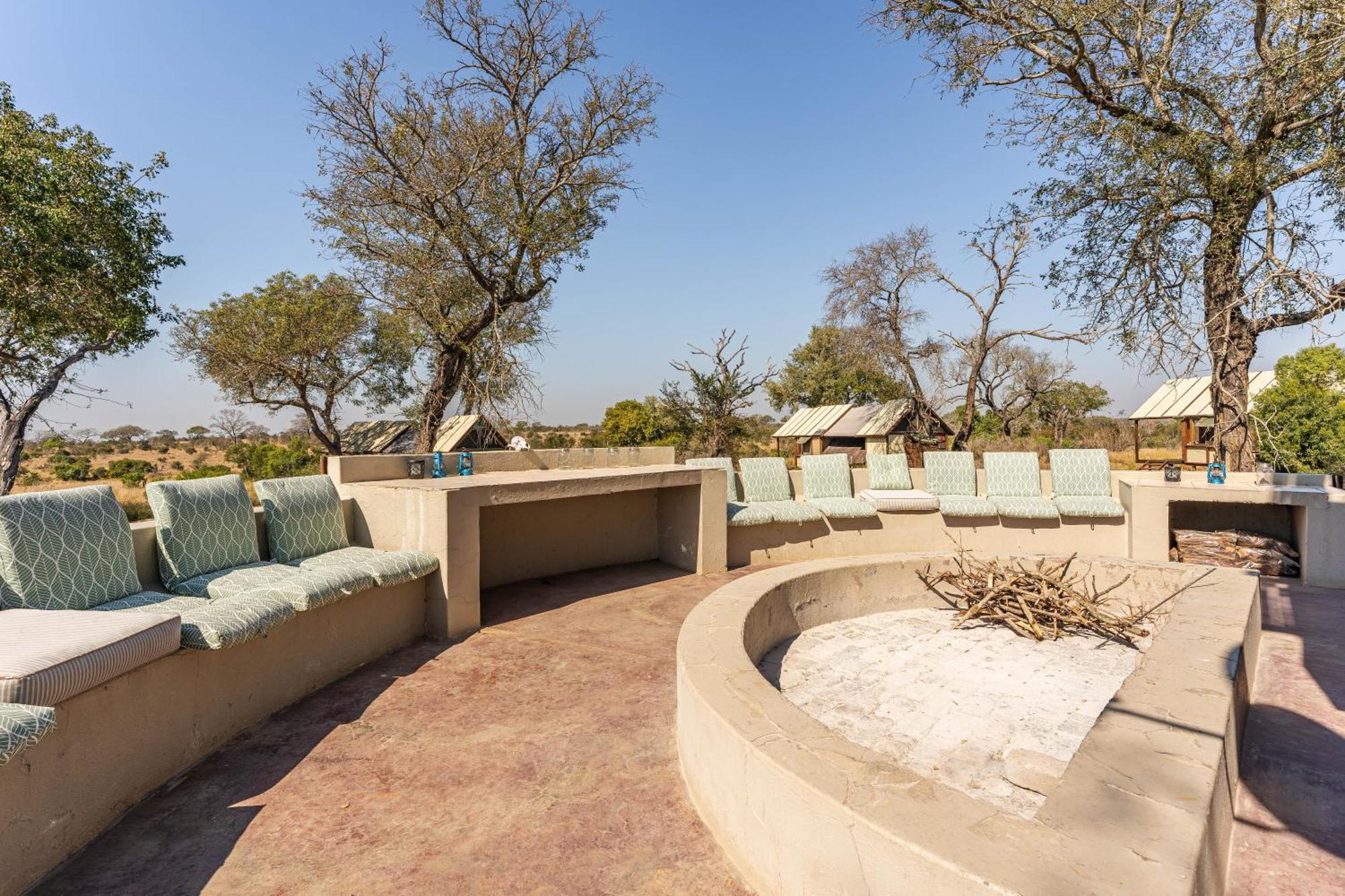 Buffelshoek Tented Camp Domaine de chasse de Manyeleti Extérieur photo