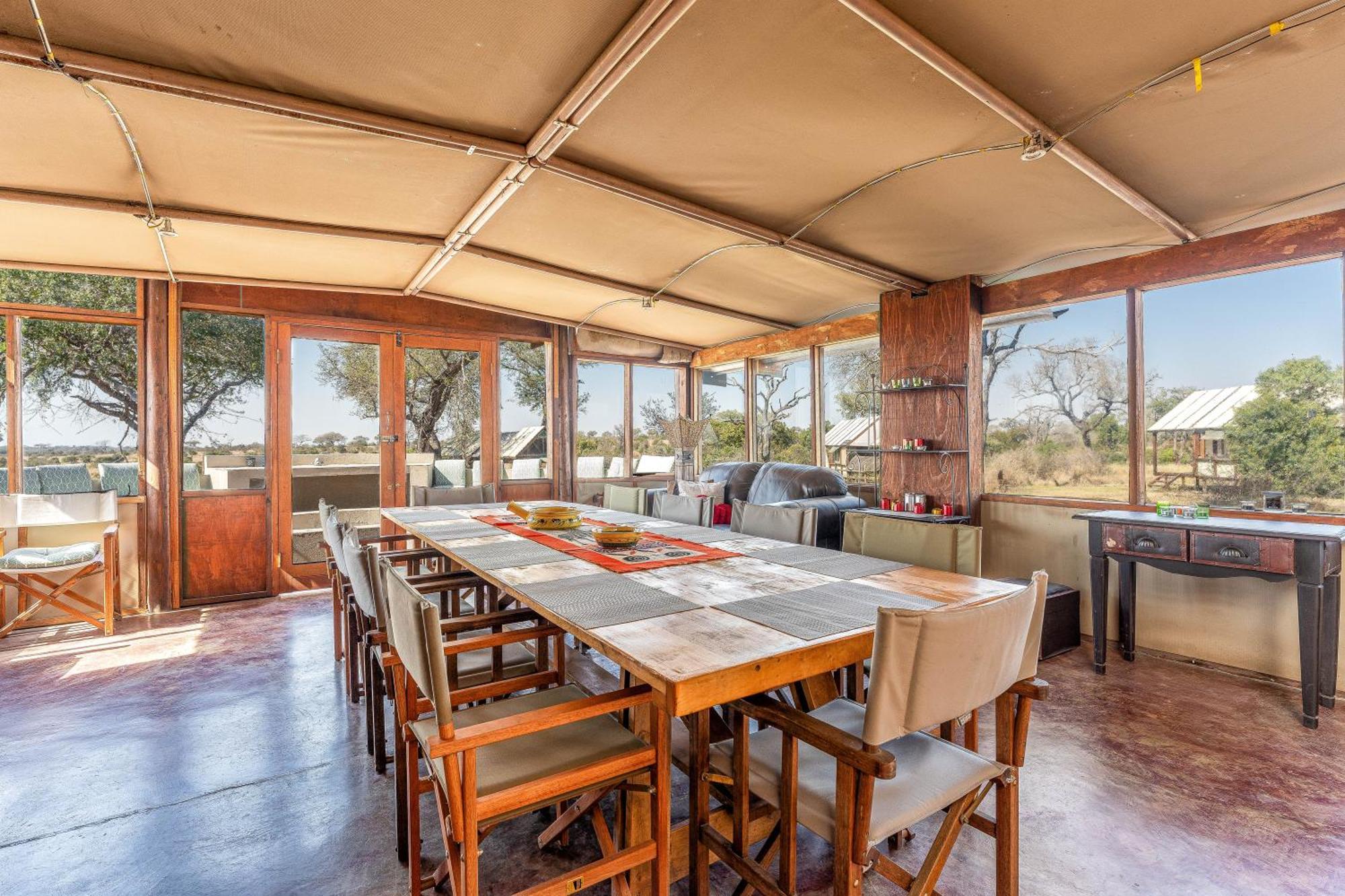 Buffelshoek Tented Camp Domaine de chasse de Manyeleti Extérieur photo
