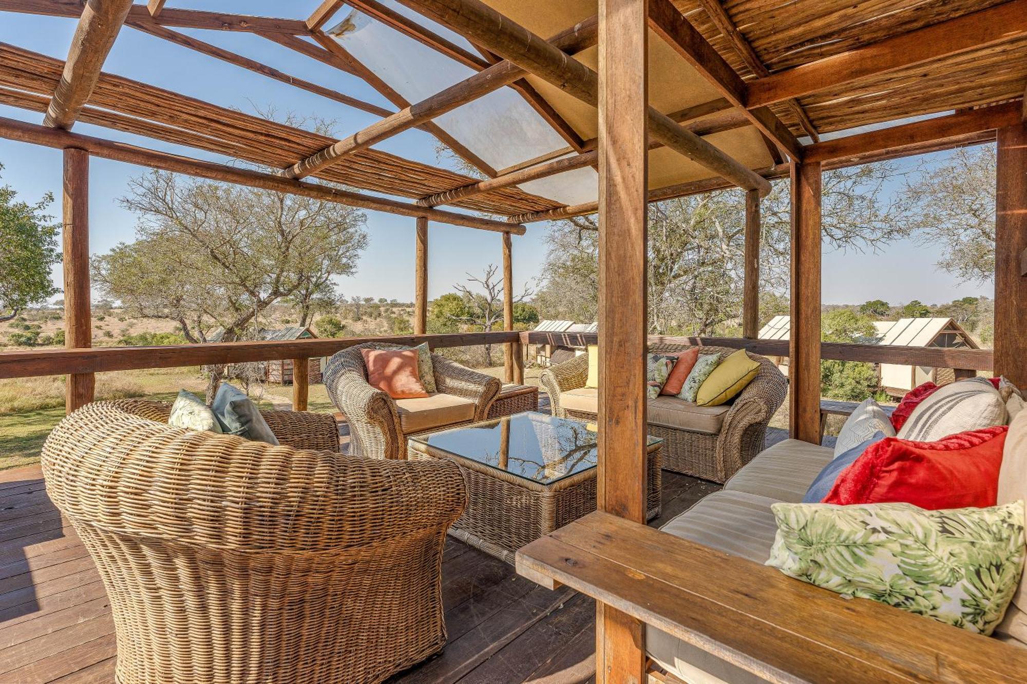Buffelshoek Tented Camp Domaine de chasse de Manyeleti Extérieur photo