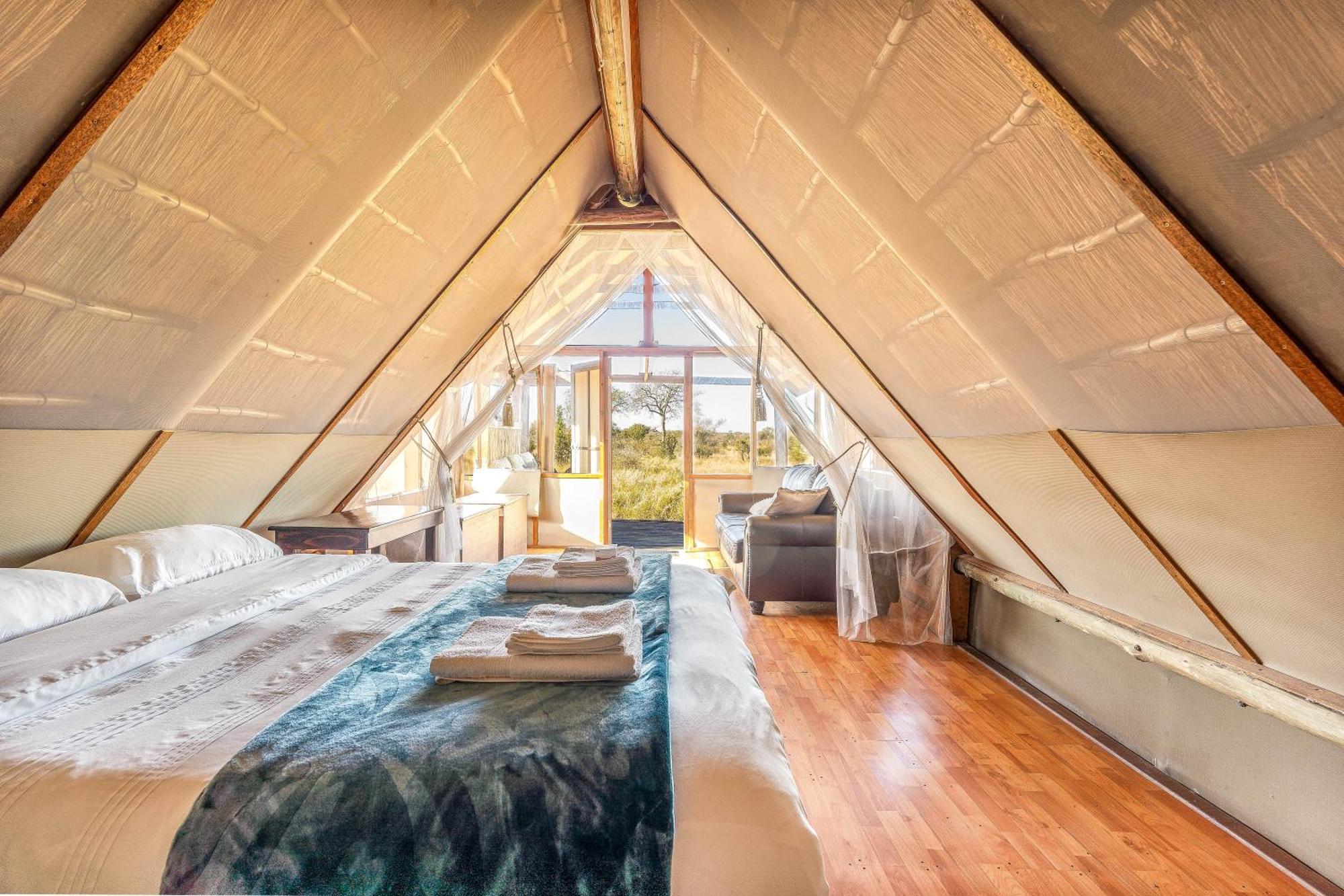 Buffelshoek Tented Camp Domaine de chasse de Manyeleti Extérieur photo