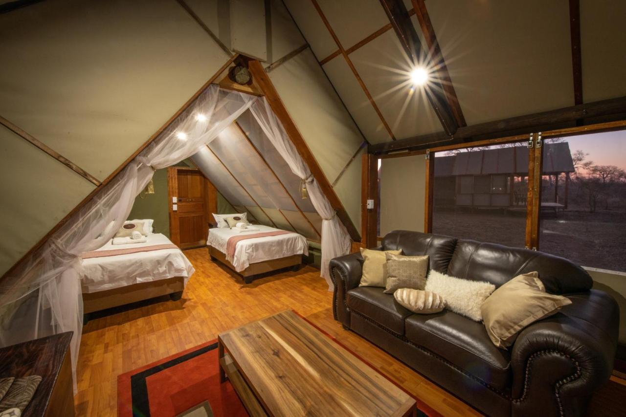 Buffelshoek Tented Camp Domaine de chasse de Manyeleti Extérieur photo